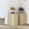 Vidaxl Standard pianta 2 ST 20x20x30 cm Oak in legno trasformato