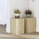 Vidaxl Standard pianta 2 ST 20x20x30 cm Oak in legno trasformato