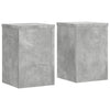 Estándares de planta Vidaxl 2 ST 20X20x30 cm de madera procesada betongrijs
