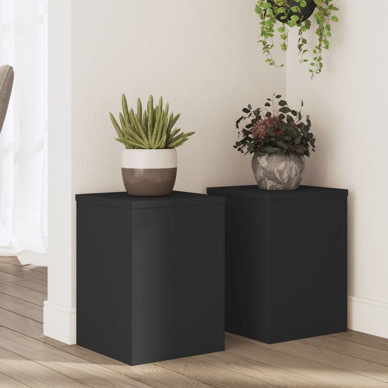 Vidaxl Standard pianta 2 ST 25x25x35 cm Legno trasformato in legno