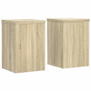 Estándares de planta Vidaxl 2 ST 25X25X35 cm de madera procesada Sonoma Oak