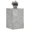 Vidaxl Planting Stands 2 st 25x25x35 cm de madera procesada betongrijs