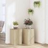 Vidaxl Standard pianta 2 St 30x30x50 cm Oak Sonoma trasformato in legno