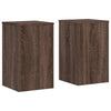 Standard di pianta Vidaxl 2 pezzi 30x30x50 cm quercia marrone trasformata