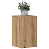 Vidaxx maceteros 2 piezas 30x30x50 cm madera artesanal roble