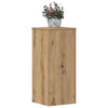 Vidaxx maceteros 2 piezas 30x30x70 cm madera artesanal roble