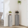 Estándares de planta Vidaxl 2 PCS 17x17x60 cm de madera procesada Sonoma