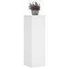 Vidaxl plantenstandaards 2 st 25x25x80 cm bewerkt hout wit