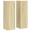 Estándares de planta Vidaxl 2 ST 25X25X80 cm de madera procesada Sonoma Oak