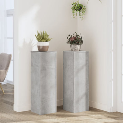 Standard di pianta Vidaxl 2 ST 25x25x80 cm Prezzo in legno trasformato in legno