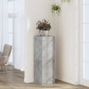 Vidaxl plantenstandaard 33x33x100 cm bewerkt hout betongrijs