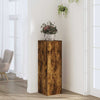 Vidaxx soporte para plantas 33x33x100 cm madera procesada, roble ahumado