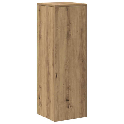 Portapiante Vidaxx 33x33x100 cm in legno artigianale, rovere artigianale