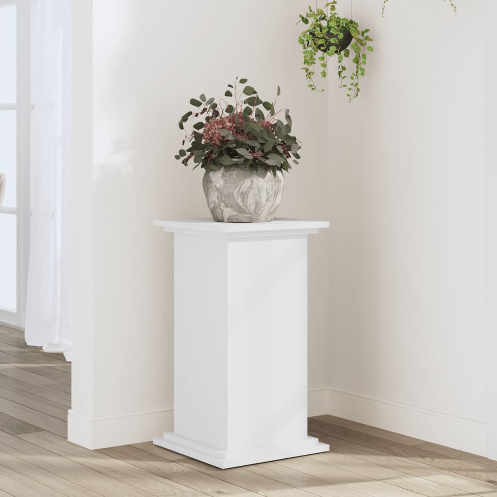 Vidaxl Plant Standard 33x333x60 cm Bianco in legno trasformato