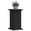 Estándar de planta Vidaxl 33x33x60 cm de madera procesada negra
