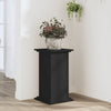 Estándar de planta Vidaxl 33x33x60 cm de madera procesada negra
