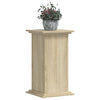 Estándar de la planta Vidaxl 33x33x60 cm de madera procesada Sonoma Oak -Colorado