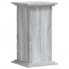 Estándar de planta Vidaxl 33x33x60 cm de madera procesada gris sonoma roble