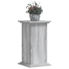 Estándar de planta Vidaxl 33x33x60 cm de madera procesada gris sonoma roble