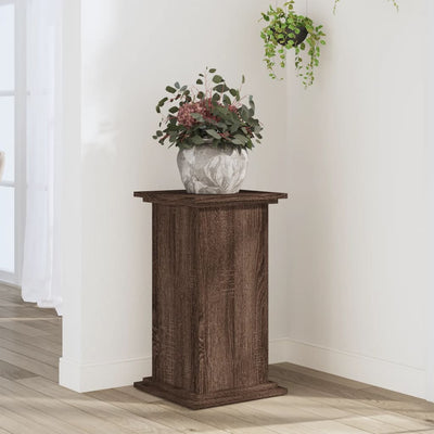 Vidaxl Plant Standard 33x333x60 cm Oak marrone in legno trasformato