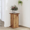 Estándar de la planta Vidaxl 33x33x60 cm de madera procesada de madera vieja