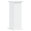 Estándar de planta Vidaxl 33x33x80 cm de madera procesada blanca