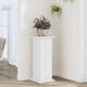 Estándar de planta Vidaxl 33x33x80 cm de madera procesada blanca