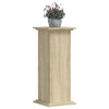 Estándar de la planta Vidaxl 33x33x80 cm de madera procesada Sonoma Oak -Coled