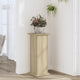 Estándar de la planta Vidaxl 33x33x80 cm de madera procesada Sonoma Oak -Coled