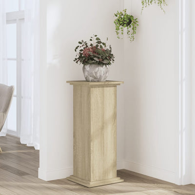 VIDAXL Plant Standard 33x333x80 cm Oak in legno trasformato in legno.