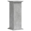 Estándar de planta Vidaxl 33x33x80 cm de madera procesada betongrijs