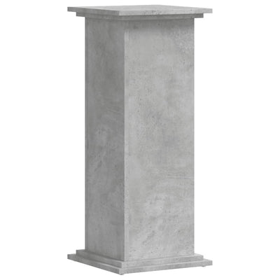 Vidaxl Plant Standard 33x333x80 cm Betongrijs in legno trasformato