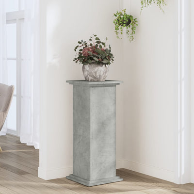 Vidaxl Plant Standard 33x333x80 cm Betongrijs in legno trasformato
