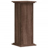 Estándar de planta Vidaxl 33x33x80 cm de madera procesada de roble de madera con colorado
