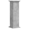 Estándar de planta Vidaxl 33x33x100 cm de madera procesada betongrijs