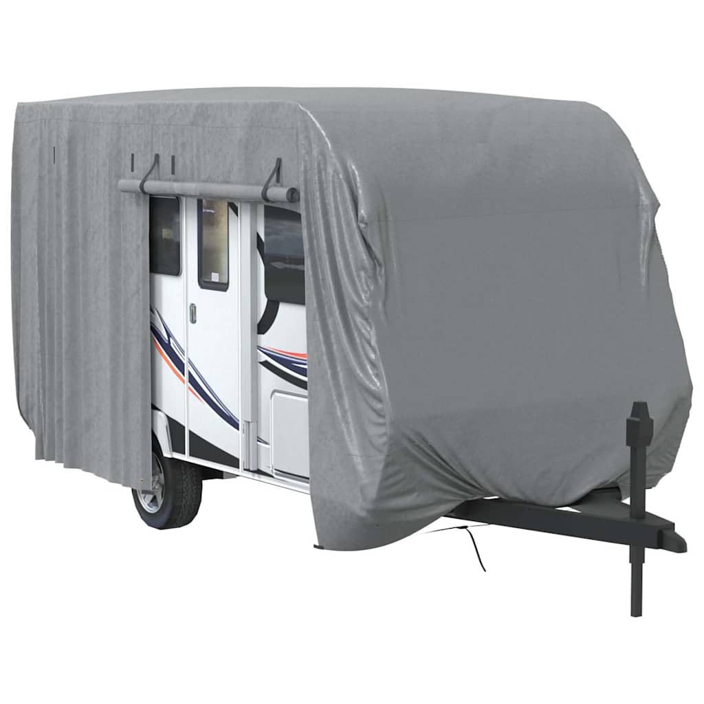 Vidaxl Caravanhoes 460x250x220 cm Non -Gray Gray