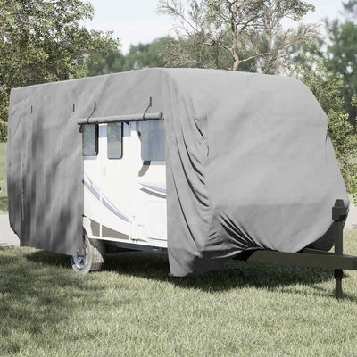 Vidaxl Caravanhoes 550x250x220 cm Non -grigio grigio