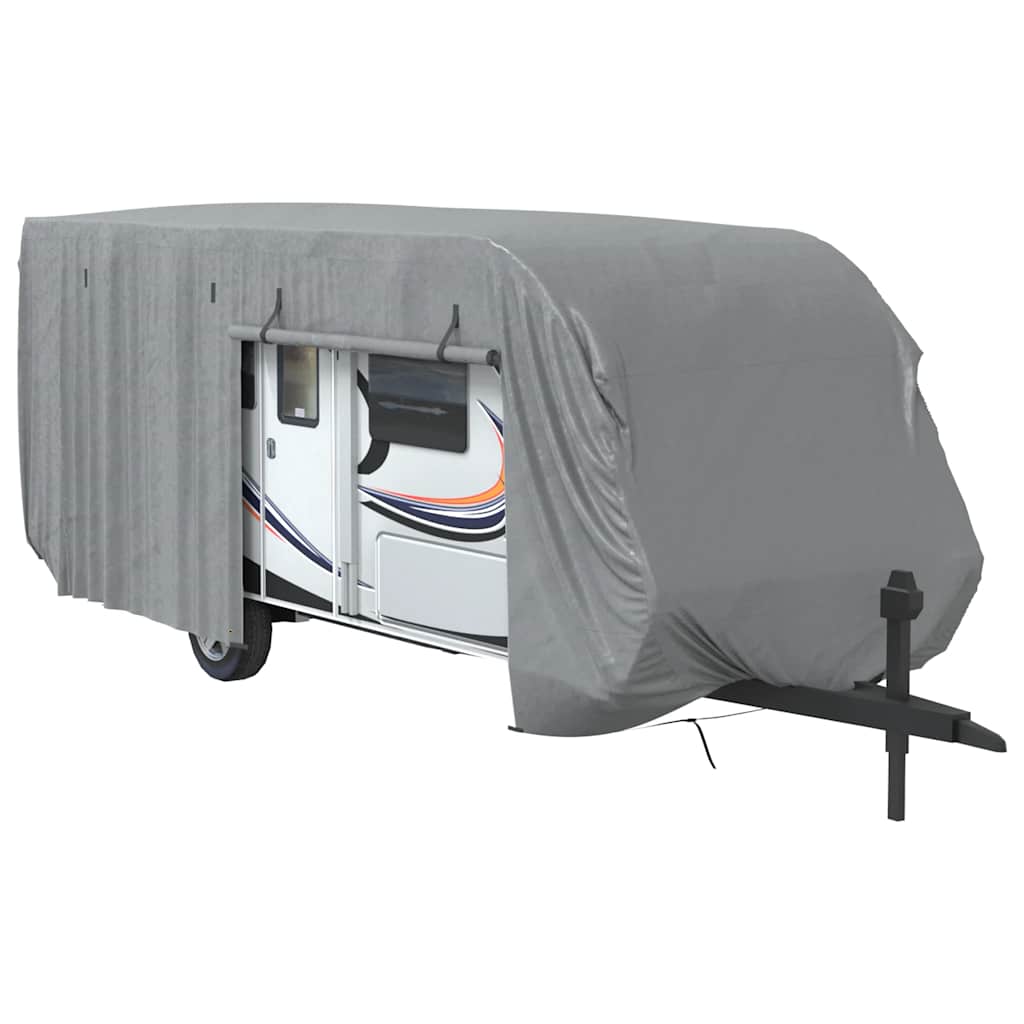 Vidaxl Caravanhoes 732x250x220 cm sin longitud gris