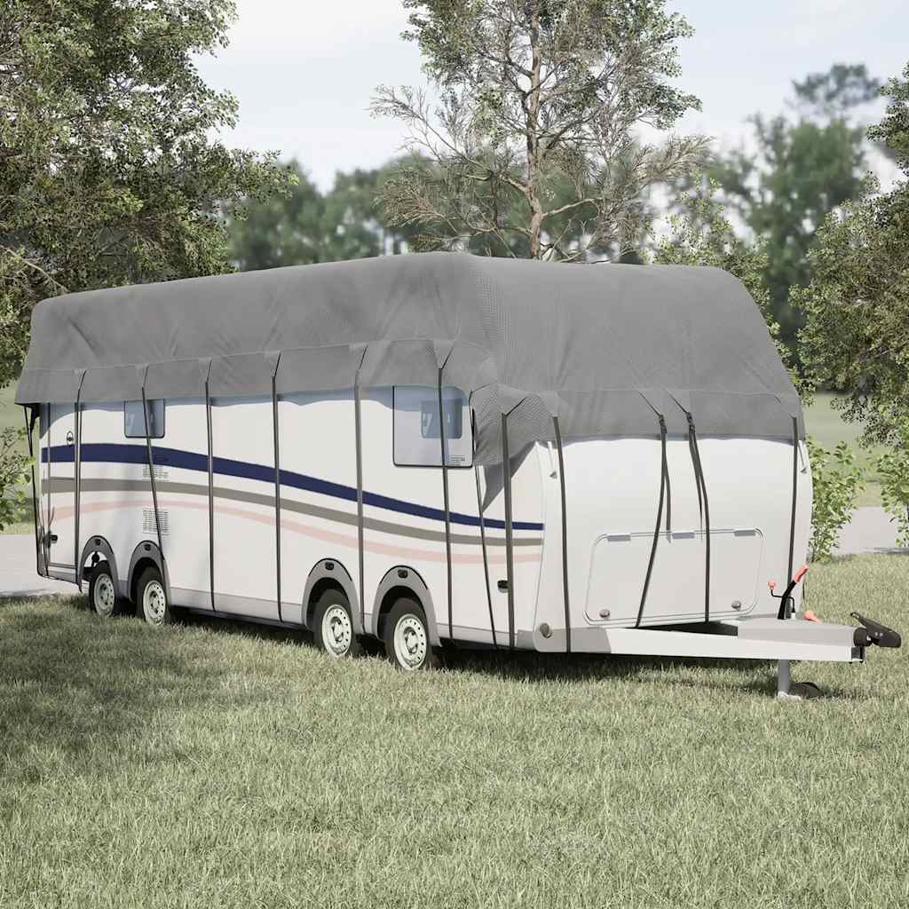 Vidaxl caravan dakbedekking 1000x300 cm vliesvlies grijs