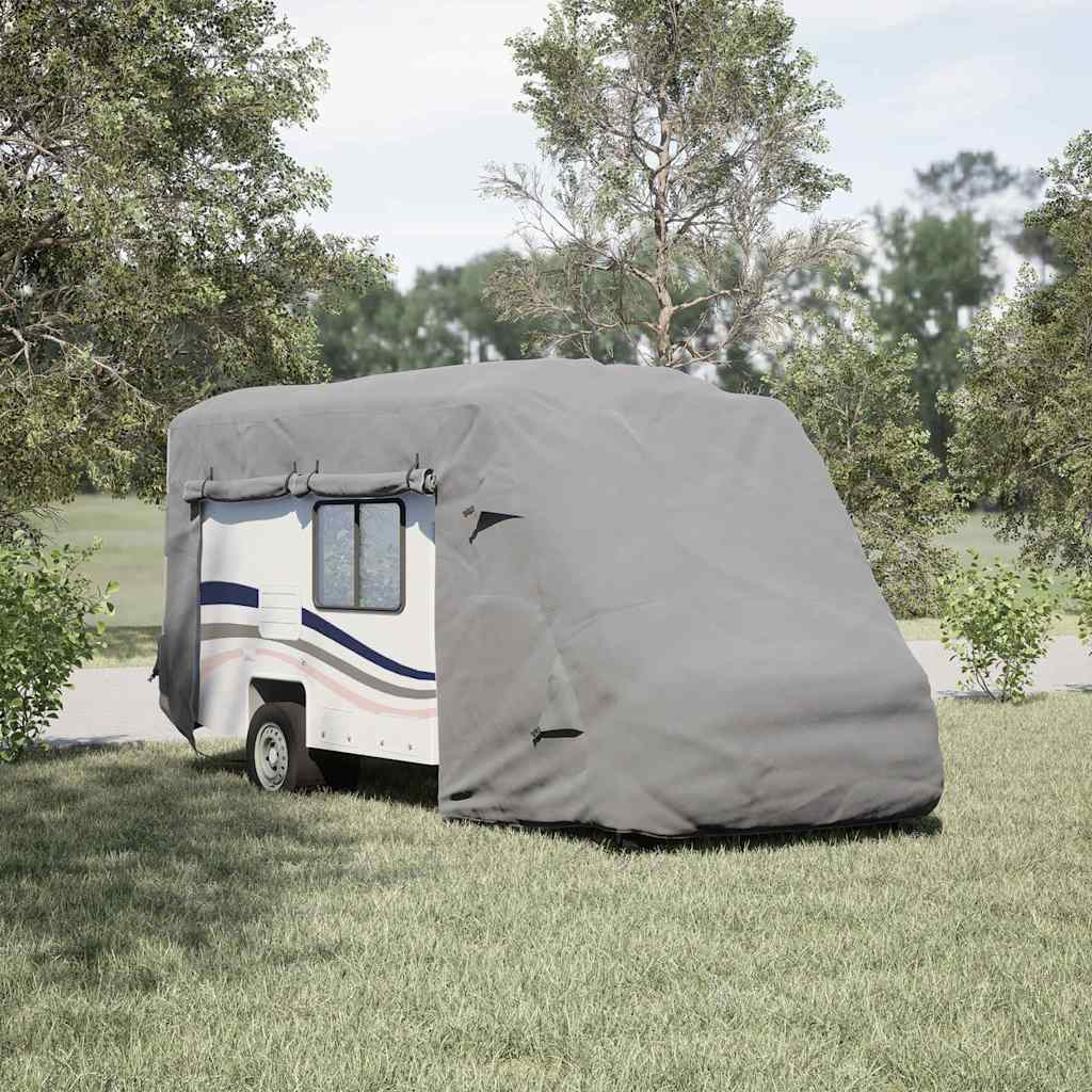 Vidaxl camperhoezen 570x235x275 cm vliesvlies grijs