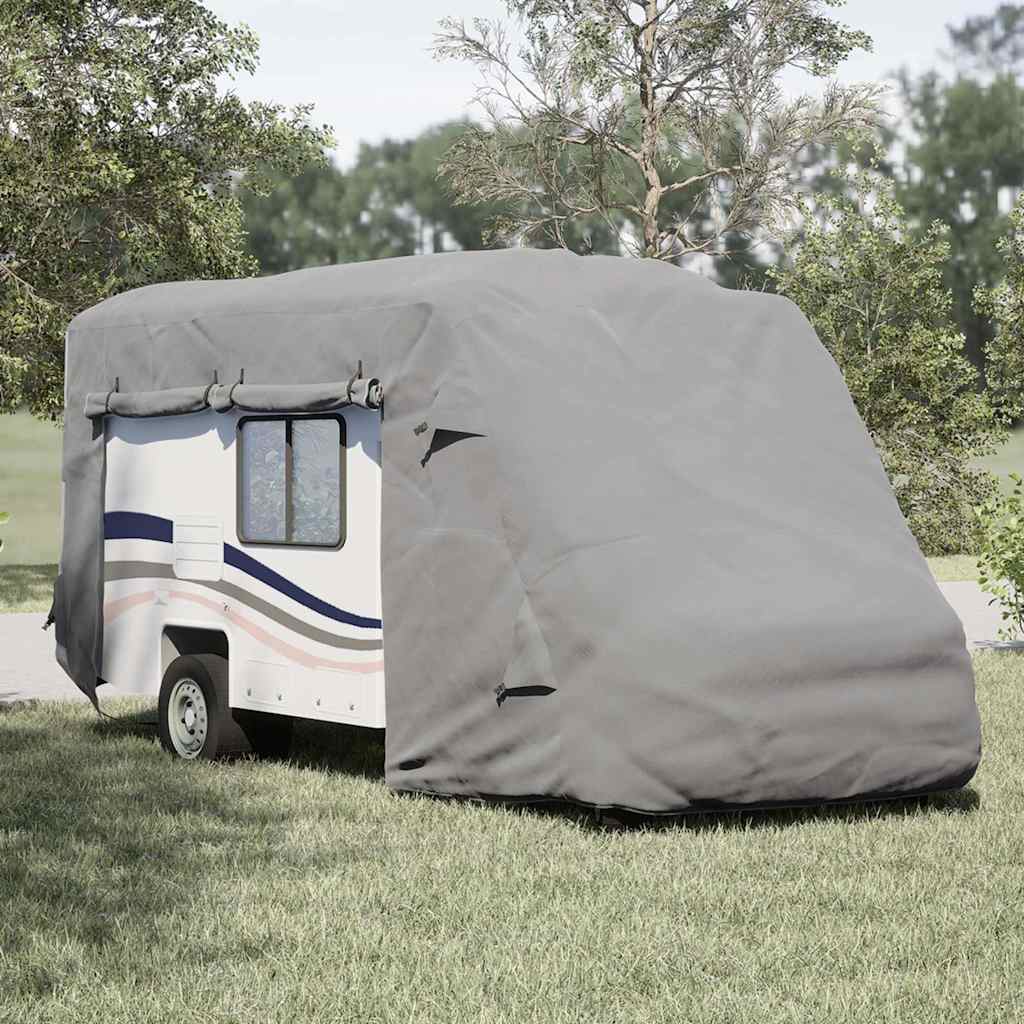 Vidaxl Camper cubre 570x235x275 cm Vliesvlies Gray