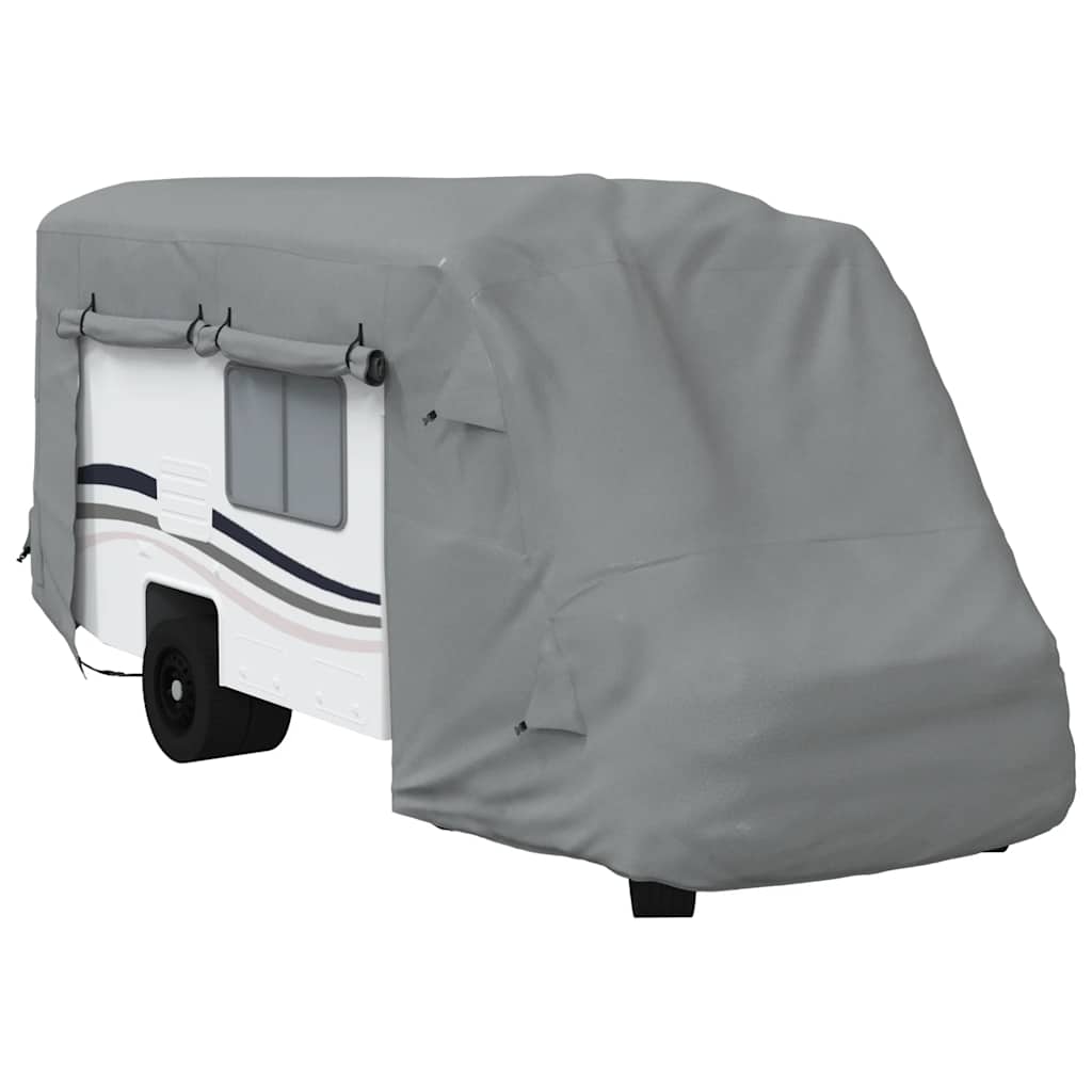 Vidaxl Camper cubre 610x235x275 cm Vliesvlies Gray