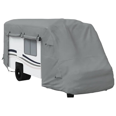 Copri di camper Vidaxl 610x235x275 cm vliesvlies grigio