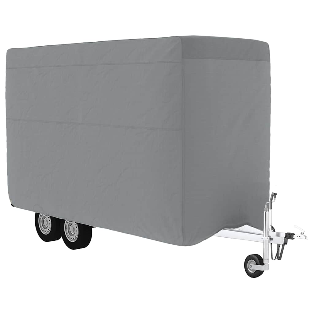 Vidaxx funda para remolque de caballos 396x178x250 cm no tejido gris