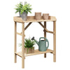 Vidaxl planttafel met plank naturel 75 x 40 x 90 cm stevig vurenhout