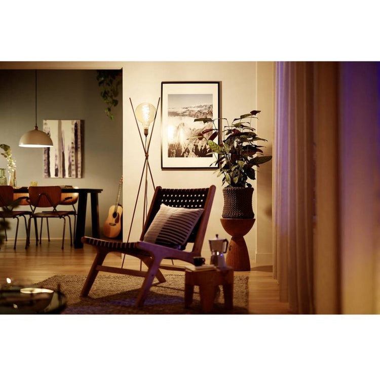 Philips vintage LED regulable globo G95 E27 60W cristal ámbar