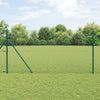 Vidaxl afrasteringspaal groen 10 x 1,5 m (40 x 40 mm gaas)