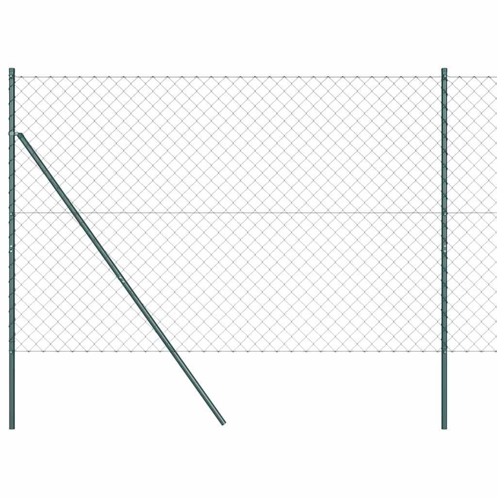 Poste para valla Vidaxl verde 10 x 1,6 m (malla 60 x 60 mm)