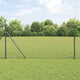 Poste para valla vidaxl gris 10 x 1 m (malla 60 x 60 mm) acero y PVC