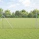 Poste para valla vidaxl plateado 10 x 1 m (malla 40 x 40 mm) acero